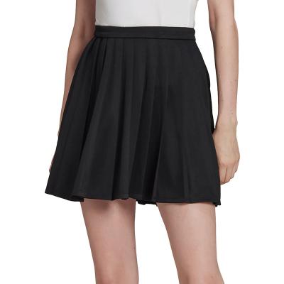 China High Quality Custom Logo Black Pleated Sport Tennis Skirts Women Golf Dress For Gym for sale
