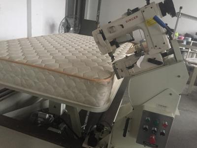 China Electric Industrial Mattress Tape Edge Machine 1.15kw Power 1500 * 2000mm Working Table for sale