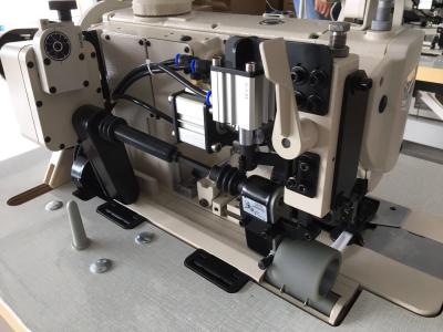 China Trimming Mattress Quilting Machine / Sewing Edge Tape Machine 1.2 * 0.6m Table Size for sale