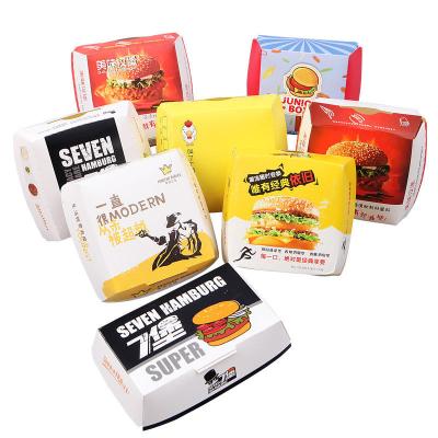 Chine Papier de Fried Chicken Cardboard Takeaway Boxes emballage à aller conteneurs faits sur commande à vendre