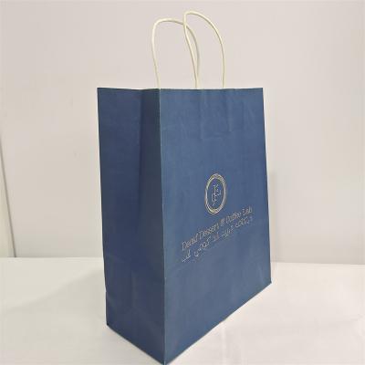 China Custom Kraft Paper Bags Accept Customized Logo Printing for sale