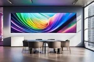P1.25 LED Display in conference room application