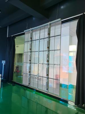 China 75% Transparent LED Display Indoor / Outdoor Installation Space for sale