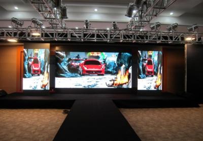 China Exhibición llevada a todo color interior P3.91 de Longda que hace publicidad de la pared video en venta