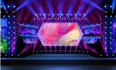 China La publicidad del auditorio curvó los paneles llevados 180W/Sqm 320*160m m 140deg horizontales en venta