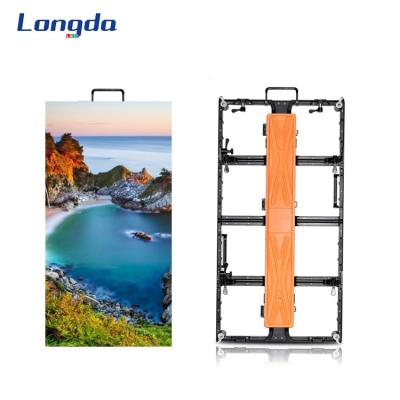 China P4.81mm Outdoor Rental Led Display AC220V 50Hz 5000nits Big Screen Hire Events for sale