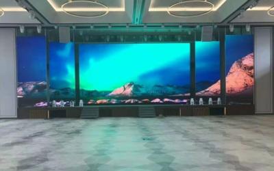 중국 실내 롱다 LED 디스플레이 오래가는 비디오 벽면 부착용 보관함 320×160mm 3840 hz 판매용