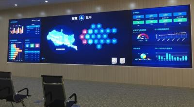 Chine Panneaux de mur visuels menés polychromes d'intérieur d'affichage de Longda 1R1G1B 281 trillion à vendre