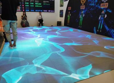 China Digital Super Light ISO9001 Led Dance Floor W96*H96 Dots Video Wall Module 1920Hz for sale