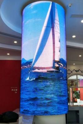 China Convention Center IP50 IP40 LED Flexible Module Panel Video Screen 192 x 192 dots for sale
