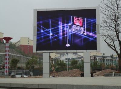 China P6 Commercial Outdoor Advertising Screen Sign Panel 16.7M 5500cd/ M2 for sale