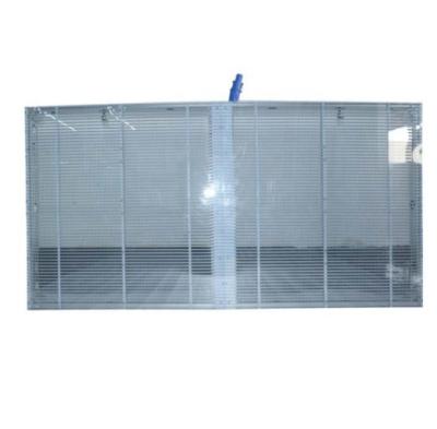 China P3.91mm 1R1G1B Transparent Glass Led Screen HD Led Mesh Video Wall ISO9001 for sale