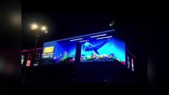 Effets visuels d'affichage LED 3D
