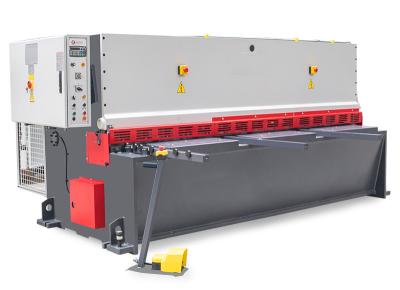 China corte de acero Qc12k-4x2500 de la máquina de la guillotina de la chapa del CNC de 4m m 2500m m en venta