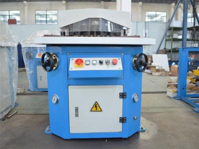 China CE Hydraulic Corner Notching Machine Hydraulic Pipe Notch Cutting Machine For Ironworker for sale