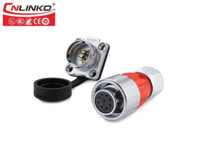 China CNLINKO IP67 20A 12 Pin Waterproof Connector Zinc Alloy for sale