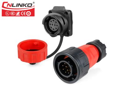 China 10pin Ac Ip67 TUV Plug And Socket Connector CNLINKO for sale