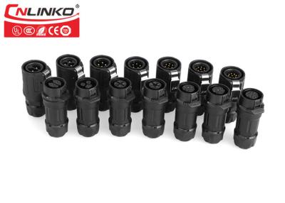 China IP67 PBT 5A Waterproof Electrical Quick Connector Cnlinko Outdoor for sale