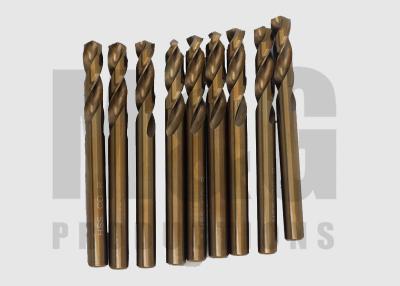 China DIN 1897 HSS Cobalt Short Drill bit , Screw machine Drill bits with Armber Finishing for sale