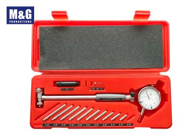 China Adjustable Precision Instruments Gauges Dial Bore Gage Chrome Plated Handle 2-6