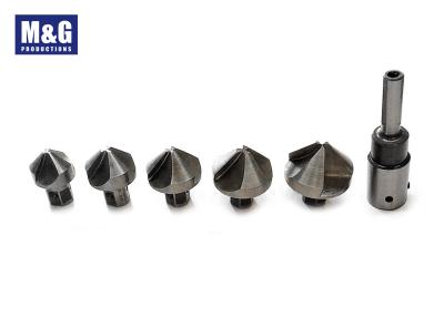 China HSS CO Countersink Drill Bit Woodworking Countersink Bits With Weldon Shank for sale