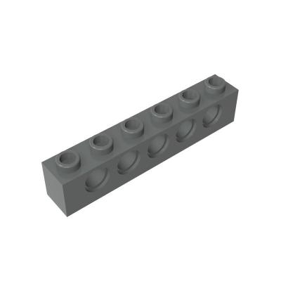China GDS-626 Toy Building Brick LDD 3894 Technic Brick 1×6 With 5 Holes for sale