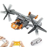 Quality V-22 Osprey Transport Aircraft Building Blocks Toys Compatible With MOC-10855 for sale