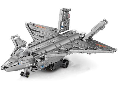 China J-20 Fighter Aircraft Building Blocks 1:48 Enlighten Collection Fighter Bricks for sale