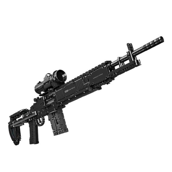 Quality Battle Rifle Simulation Gun Building Blocks Model Military Weapon Bricks Toys for sale