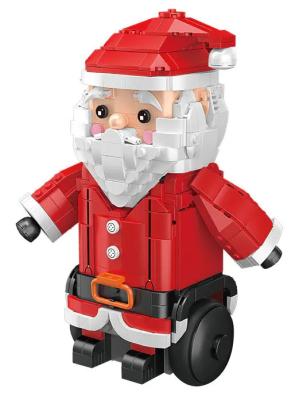 中国 模具王 13116 メリークリスマス サンタクロース 建材 ブロック 玩具 販売のため