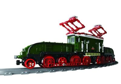 China Blocos de construção de locomotivas elétricas Brinquedos de trens clássicos Blocos de construção para crianças à venda