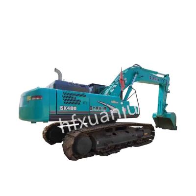 China Japão SK480 Excavadora Kobelco Usada Equipamento de Construção 48T à venda