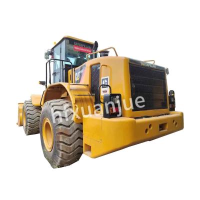 China 2a mão Caterpillar CAT 966h Carregador de rodas de 23 toneladas para construção ferroviária à venda