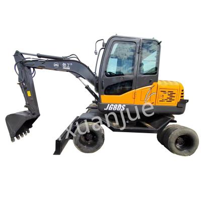 China Mini Jinggong 80S Used Hydraulic Excavator Equipment Trader for sale