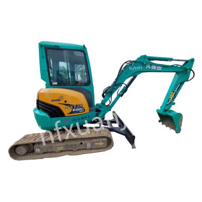China Second Hand 135 Kubota Mini Digger Hydraulic Backhoe Excavator 3T for sale