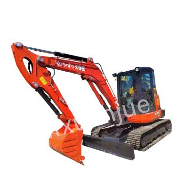China Small Hydraulic Used Kubota Backhoe 165 Equipment Used For Excavation for sale