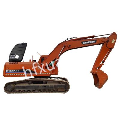 China DH220-7 Used Doosan Excavator 220LC 22 Ton 144.1kN Bucket Digging Force for sale