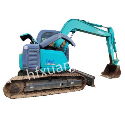 China 6T Used Heavy Equipment Dealer Hydraulic Kobelco 70 SR Excavator 4 Cylinder for sale