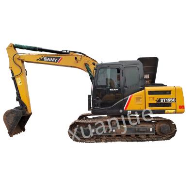 China 5.5-3.5km/H Used Sany Excavator 135C Heavy Equipment for sale
