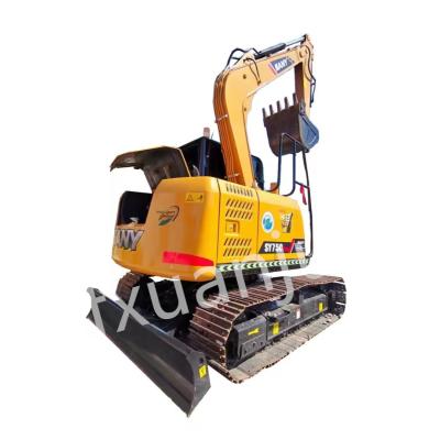 China SANY 75C Used Hydraulic Excavator Compact Backhoe for sale
