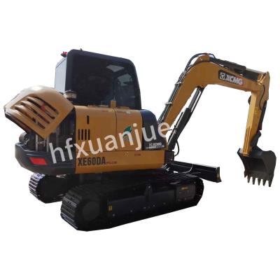 China Mini Used XCMG 60DA XE60DA Excavator Crawler 6 Ton for sale