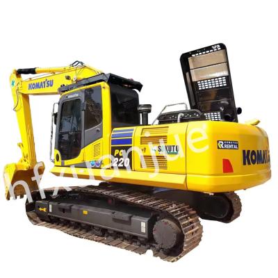 China 22T 220 Used Komatsu Equipment Second Hand Earth Moving Machinery Excavator for sale