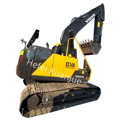 China Used Volvo Excavator EC140DL- Max Loading Height 5790 Bucket Capacity 82.2 for sale