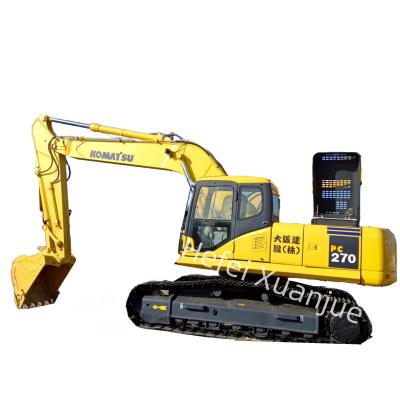 China Earth Moving Used Komatsu PC270 Excavator 27.46t  For Heavy Duty Applications for sale