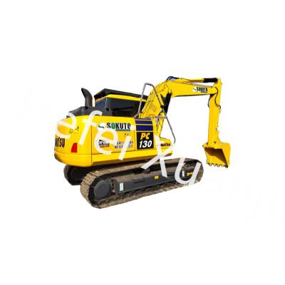 China 12500kg Working Weight Used Komatsu Excavator PC130 For Construction Projects for sale
