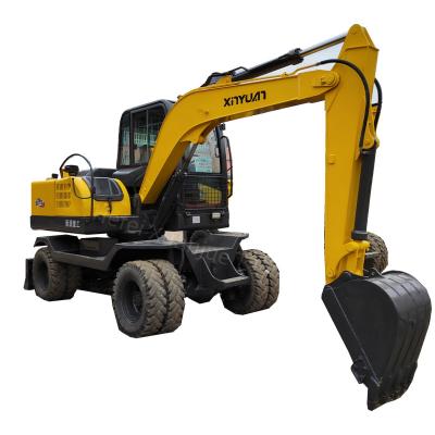 Китай B75S In 2021 With 48 Rated Power Used Xinyuan Excavator With 3370mm Max Digging Depth продается