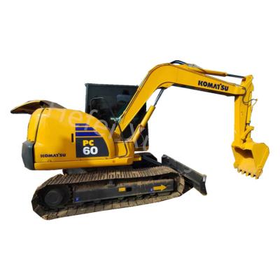 China PC60 In 2020 Komatsu Construction Excavator With Capacity 0.28 - 0.37m3 for sale