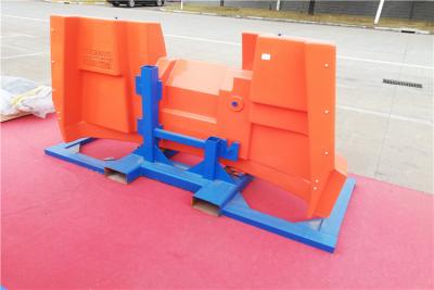 China Aerial Work Vehicle Cast Iron Counterweight 500kg - 15000kg Weight For Industry for sale