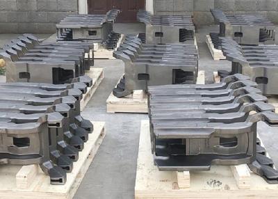 China Sand Casting Frame Construction Machinery Parts With Good Surface High Safety for sale