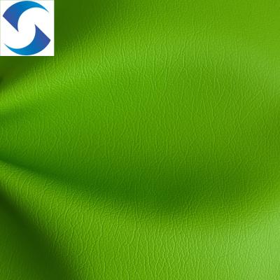 China Customizable Hand Feeling PVC Leather Fabric with Embossed Pattern Synthetic Leather fabric for sofa for sale
